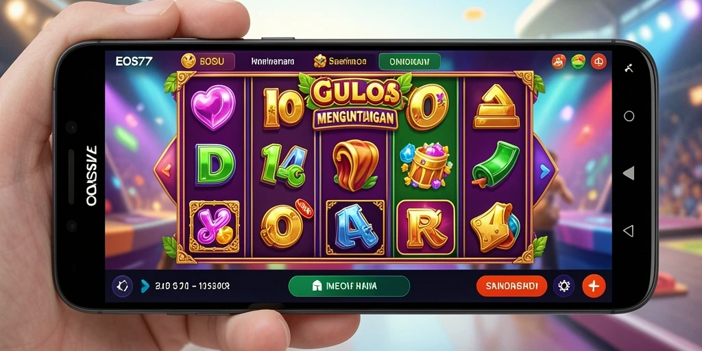 Tampilan menarik dari gameplay EOS77 yang penuh dengan peluang menang.