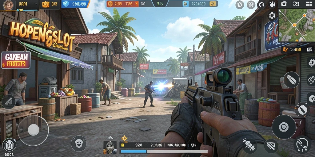 Screenshot gameplay HOPENGSLOT yang menarik dan penuh aksi.