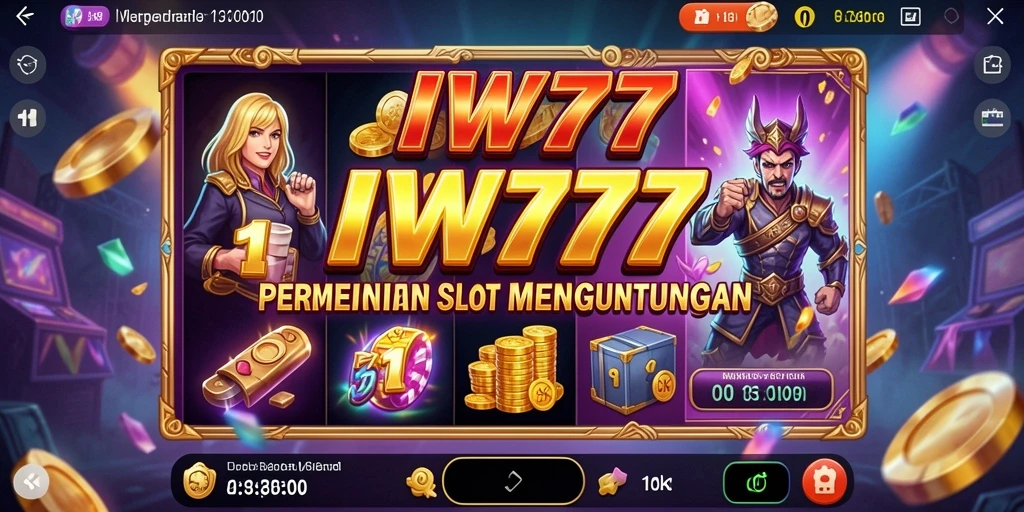 Tampilan gameplay Slot IW777 yang menarik dan menegangkan.