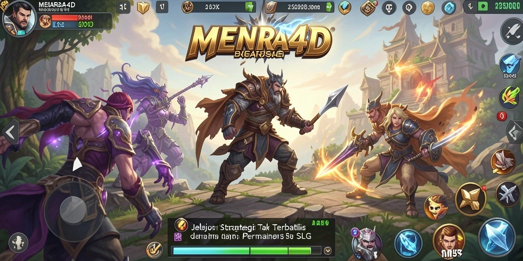 Menampilkan gameplay strategis yang mendebarkan di MENARA4D.