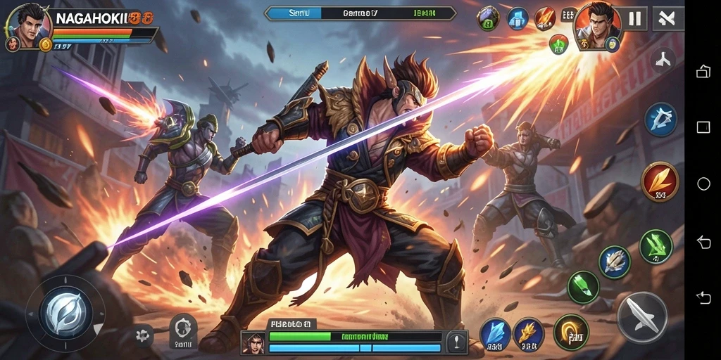 Tampilan gameplay NAGAHOKI88 yang seru dan mendebarkan.