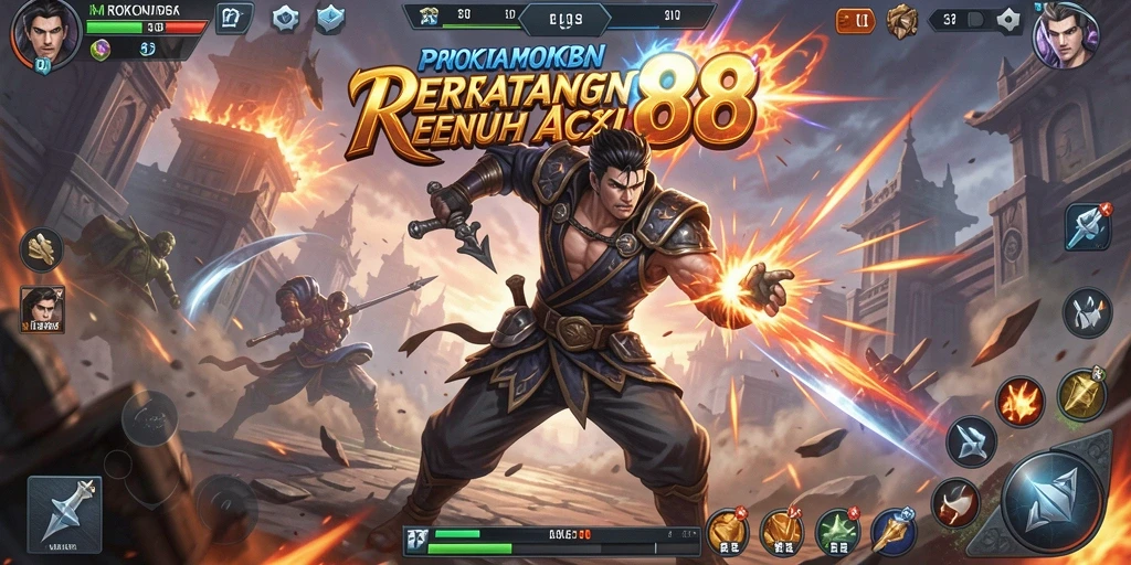 Gameplay MOBA yang mendebarkan dan menarik dari ROKOK88.