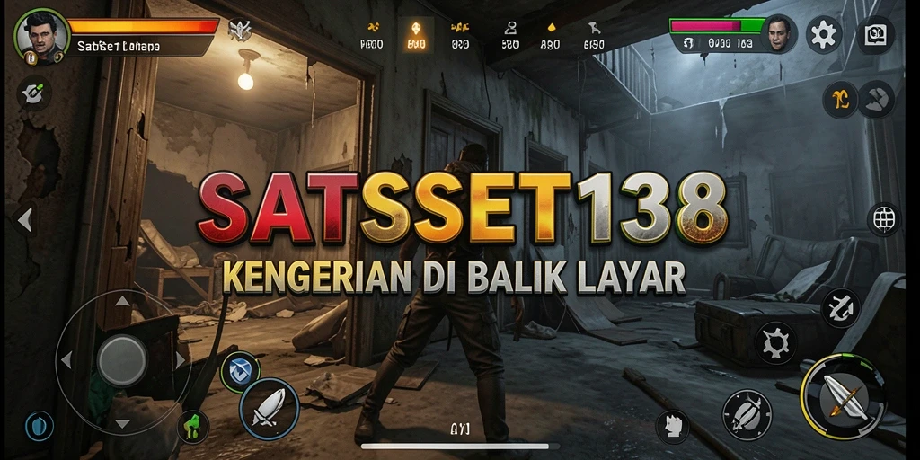 Tangkapan layar menunjukkan suasana mencekam dalam SATSET138.